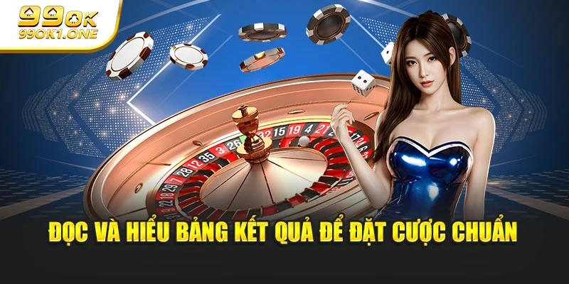 Đọc và hiểu bảng kết quả để đặt cược chuẩn
