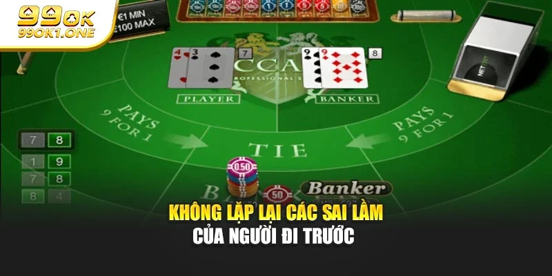 Không lặp lại các sai lầm của người đi trước