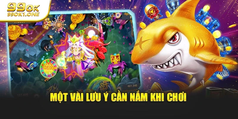 Một vài lưu ý cần nắm khi chơi