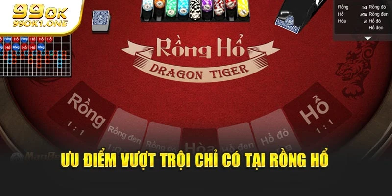 Ưu điểm vượt trội chỉ có tại rồng hổ